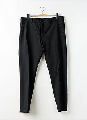 Pantalon chino tissage popeline taille normale noir SELECTED homme