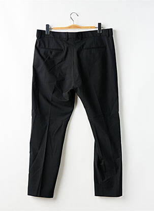 Pantalon chino tissage popeline taille normale noir SELECTED homme