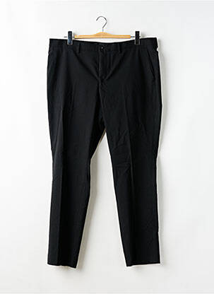 Pantalon chino tissage popeline taille normale noir SELECTED homme