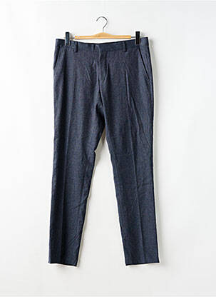 Pantalon chino tissage chiné taille normale bleu SELECTED homme