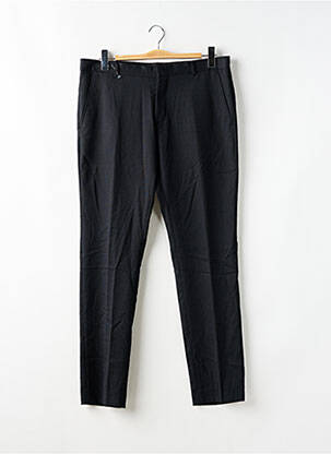 Pantalon chino tissage chiné taille normale noir SELECTED homme