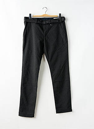 Pantalon chino tissage chiné taille normale gris TOM TAILOR homme