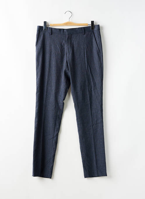Pantalon chino tissage chiné taille normale bleu SELECTED homme
