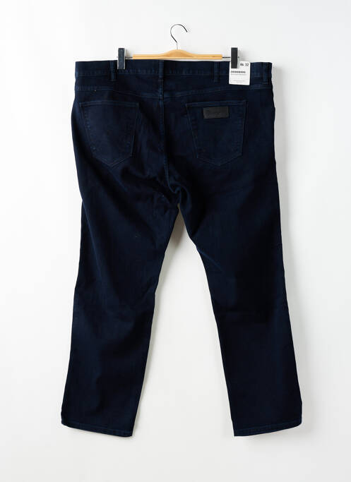 Jeans coupe droite bleu WRANGLER pour homme