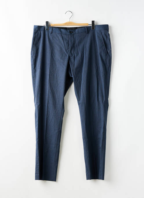 Pantalon chino bleu SELECTED pour homme