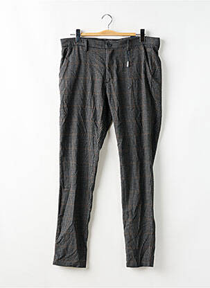Pantalon chino poches taille normale gris BRUCE & BUTLER  homme