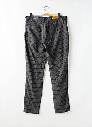 Pantalon chino tissage chiné taille normale gris BRUCE & BUTLER  homme