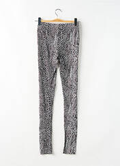 Legging gris PIECES pour femme seconde vue