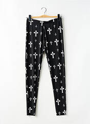 Legging noir GET INFECTED pour femme seconde vue