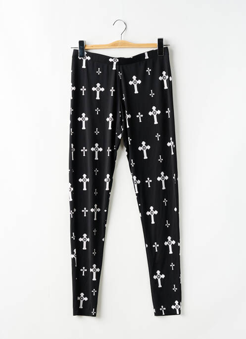 Legging noir GET INFECTED pour femme
