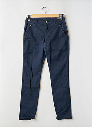 Pantalon chino taille basse taille basse bleu STREET ONE femme