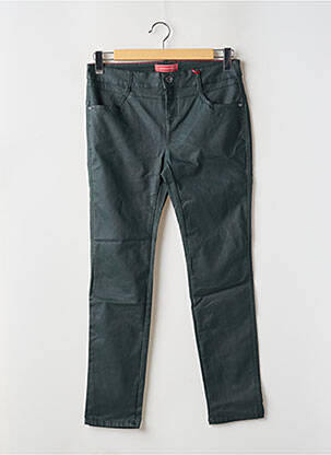 Pantalon slim taille basse taille basse vert STREET ONE femme