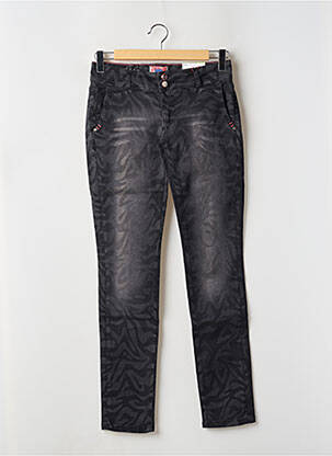 Jeans coupe slim stretch taille normale gris STREET ONE femme