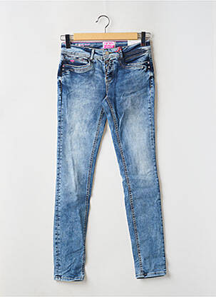 Jeans coupe slim taille basse taille basse bleu STREET ONE femme
