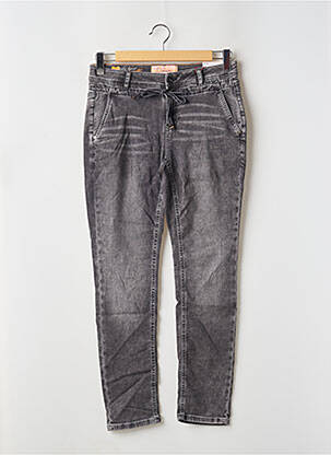 Jeans coupe slim stretch taille normale gris STREET ONE femme