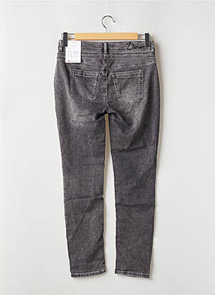 Jeans coupe slim stretch taille normale gris STREET ONE femme