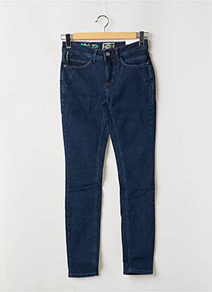 Jeans coupe slim tissage brut taille normale bleu STREET ONE femme