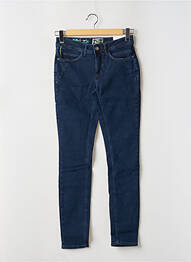 Jeans coupe slim tissage brut taille normale bleu STREET ONE femme