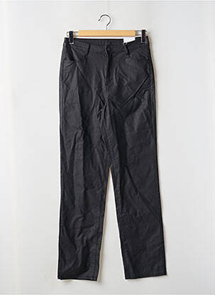 Pantalon droit stretch taille haute noir VILA femme