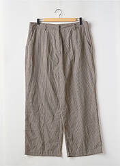 Pantalon 7/8 beige VERO MODA pour femme seconde vue