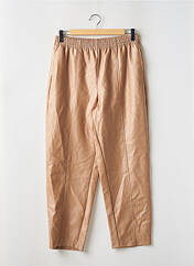 Pantalon droit beige VILA pour femme seconde vue