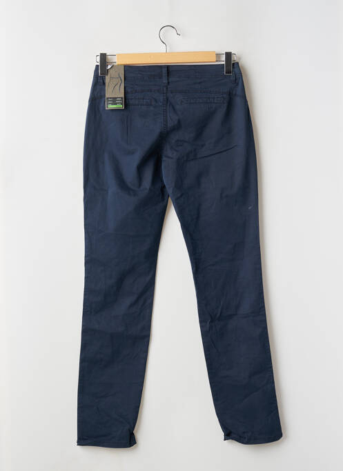 Pantalon chino taille basse taille basse bleu STREET ONE femme