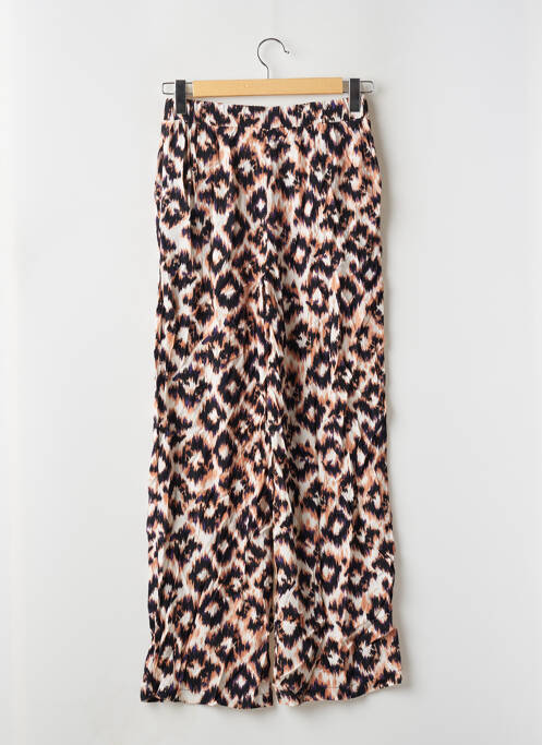 Pantalon large poches taille normale beige VILA femme