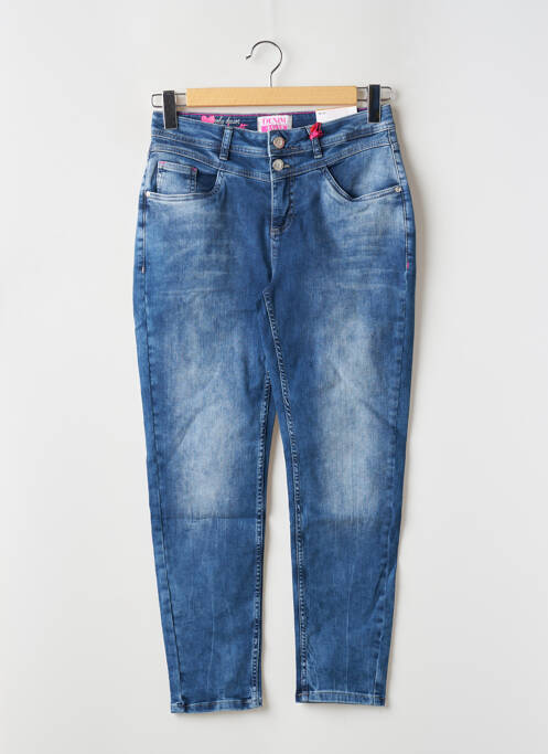 Jean coupe Mom bleu STREET ONE pour femme