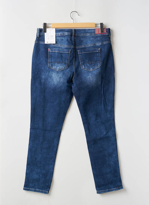 Jeans coupe slim bleu STREET ONE pour femme