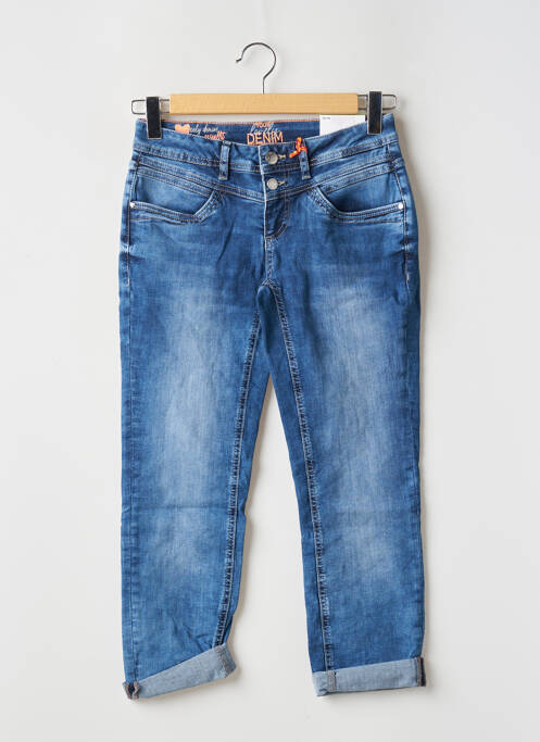 Jeans coupe slim bleu STREET ONE pour femme