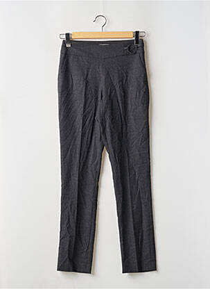 Pantalon slim stretch taille normale gris MORGAN femme