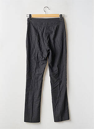 Pantalon slim stretch taille normale gris MORGAN femme