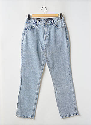 Jeans coupe droite taille haute taille haute bleu NOISY MAY femme