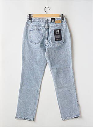 Jeans coupe droite taille haute taille haute bleu NOISY MAY femme