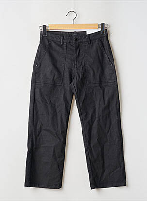 Jeans coupe droite taille haute taille haute noir OPUS femme