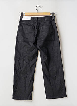 Jeans coupe droite taille haute taille haute noir OPUS femme