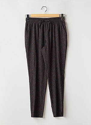 Pantalon droit stretch taille haute noir OPUS femme