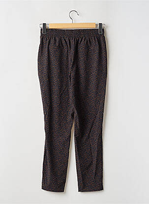 Pantalon droit stretch taille haute noir OPUS femme