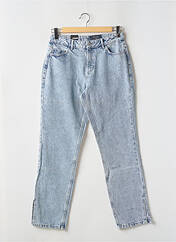 Jeans coupe droite bleu NOISY MAY pour femme seconde vue