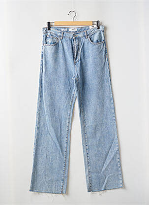 Jeans coupe large bleu MNG pour femme