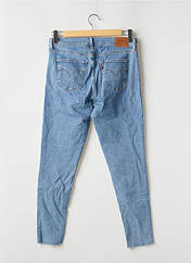 Jeans skinny bleu LEVIS pour femme seconde vue