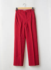 Pantalon droit rouge MNG pour femme seconde vue