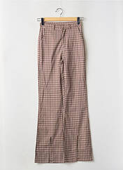 Pantalon flare marron DAISY STREET pour femme seconde vue