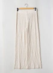 Pantalon large beige ONLY pour femme seconde vue