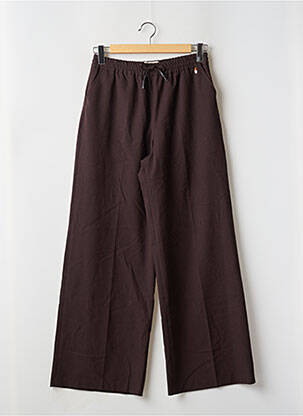Pantalon large marron LE FABULEUX MARCEL DE BRUXELLES pour femme