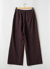 Pantalon large marron LE FABULEUX MARCEL DE BRUXELLES pour femme seconde vue