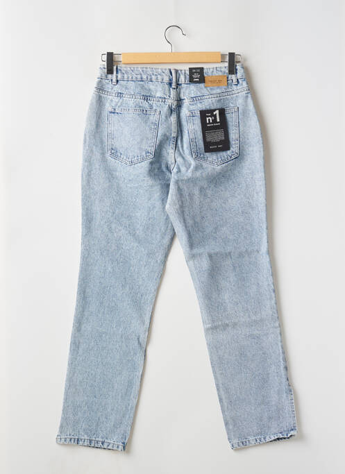 Jeans coupe droite taille haute taille haute bleu NOISY MAY femme