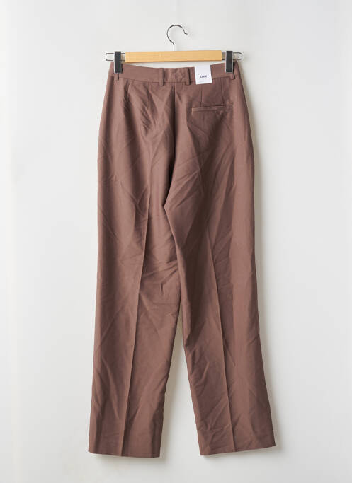 Pantalon droit marron JJXX femme