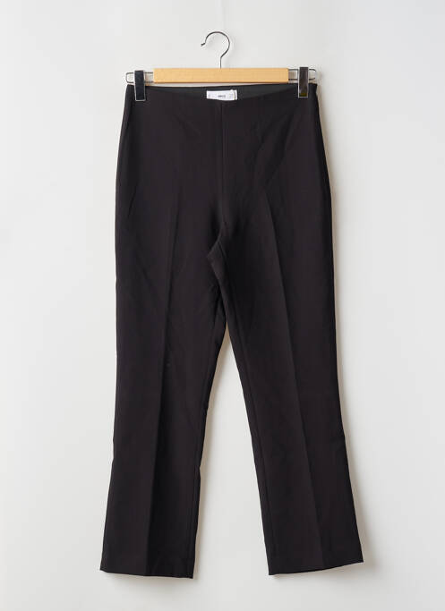 Pantalon droit noir MNG pour femme