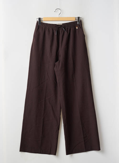 Pantalon large marron LE FABULEUX MARCEL DE BRUXELLES pour femme
